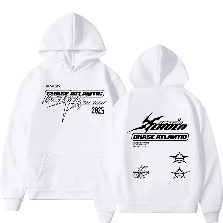 2026 New Chase Atlantic Lost in Europe and the UK Tour Album Men's Hoodie and Hoodie Harajuku Fashion High-quality Casual Hoodie