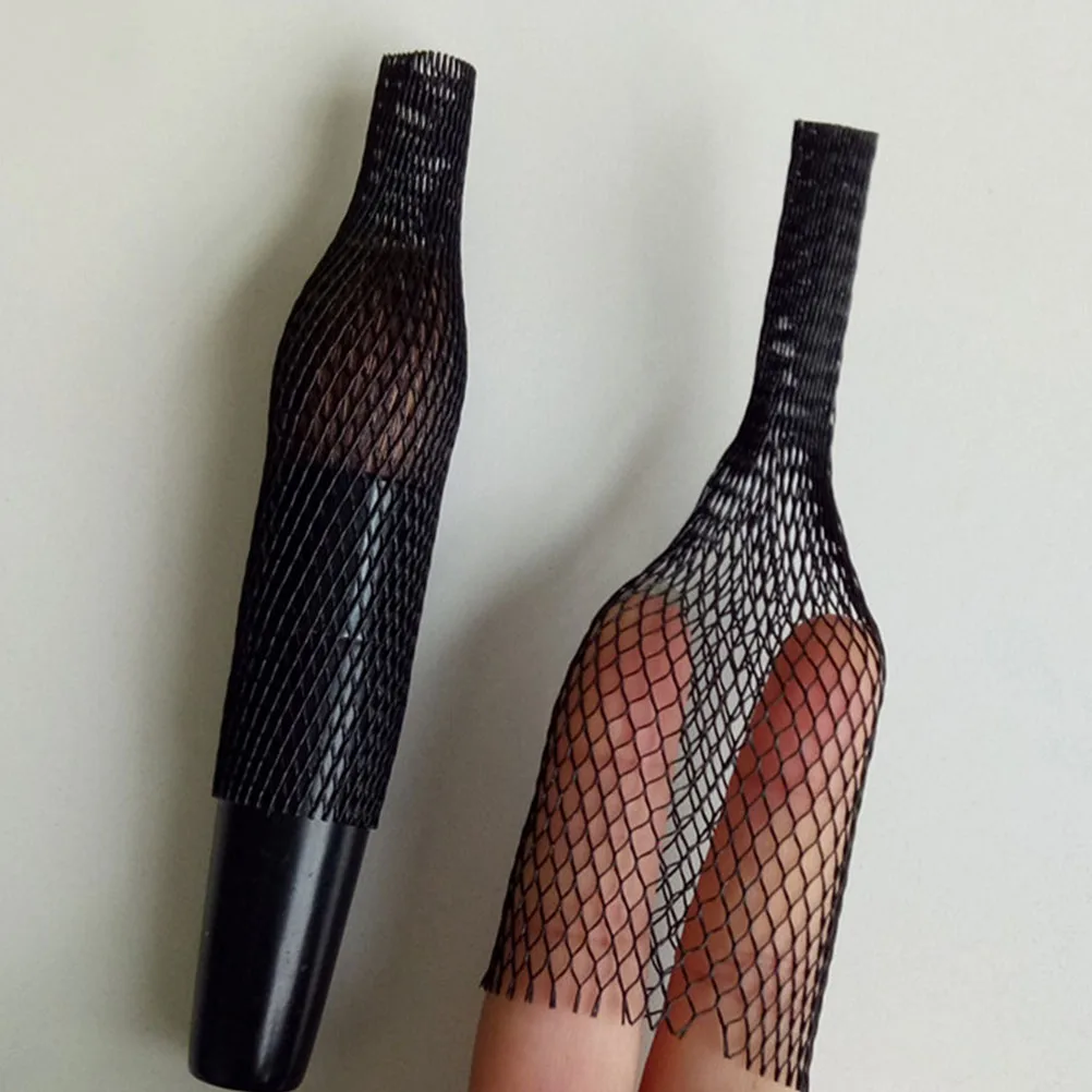 

100pcs Makeup Brush Net Protective Covers able Mesh Guards for Brushes Keeps Bristles Clean Durable Practical