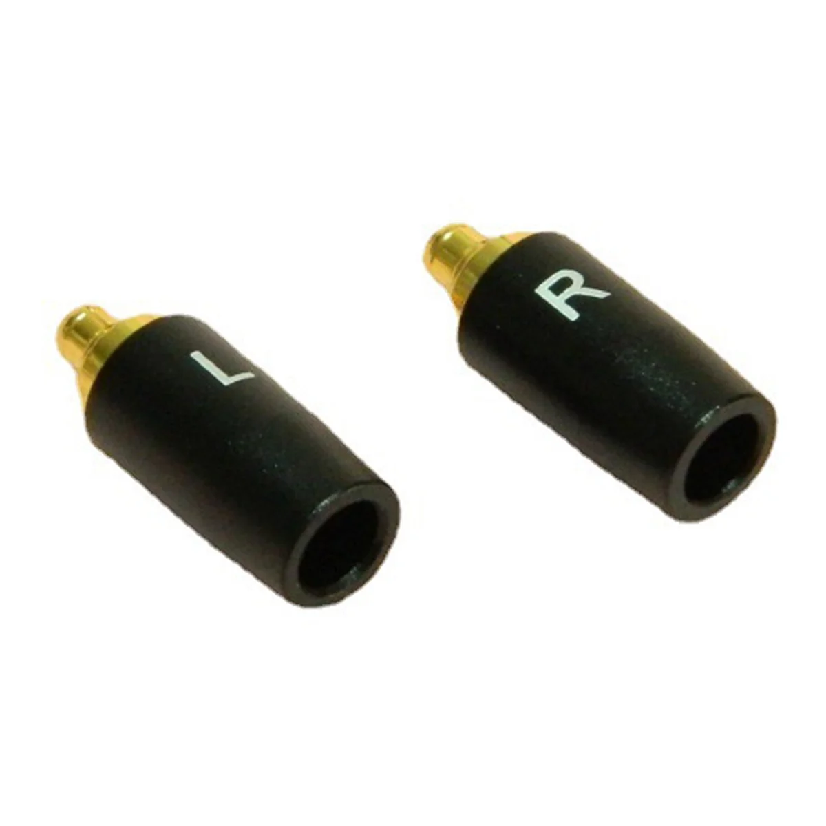 1Pair Earphone Pin Plug Earphone Jack Adapter for Sennheiser IE300 IE900 for Audio Technica N5005 Headphone Plug Black