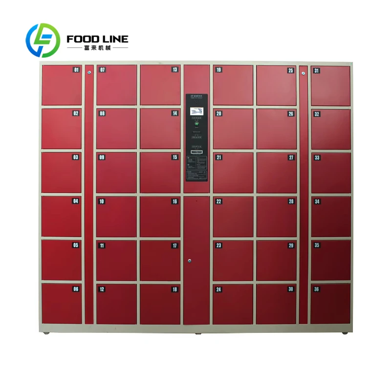 Customized Locker Vending Machine Barcode Outdoor Storage Box Parcel Cabinet Smart Food Locker Self‑service Locker Cabinet
