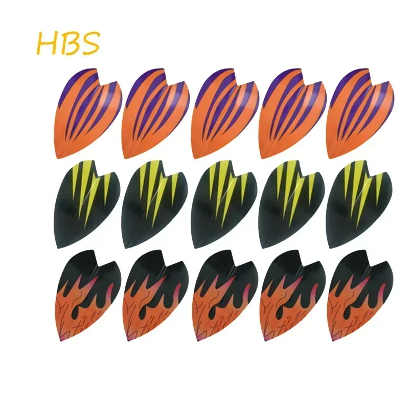 15PCS Pear Type Dart Tail Water Drop Type Fast Dart Wing Universal Dart Accessories HBS