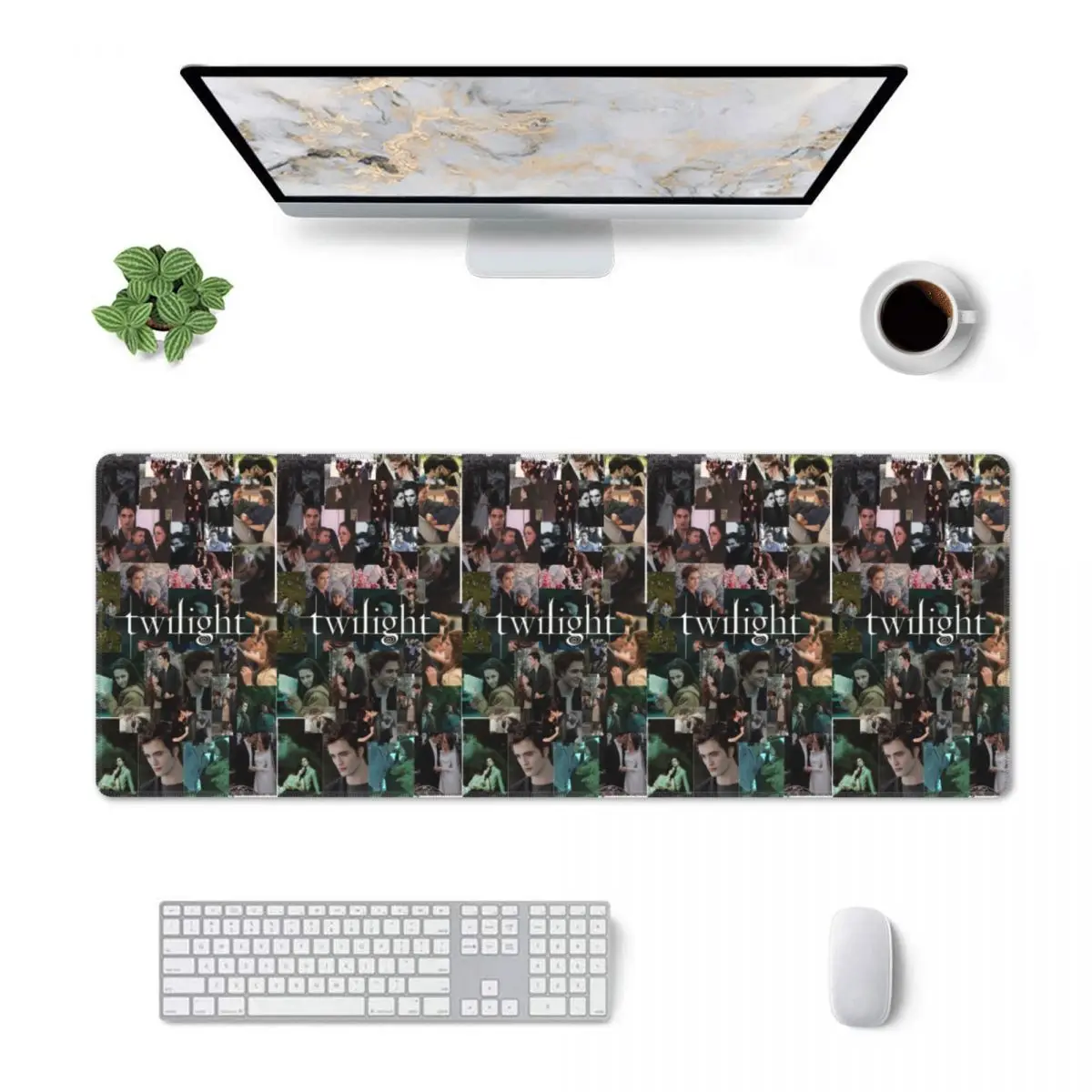 Large Mouse Pad Edward Cullen Twilight Gamer PC Laptop Mats Keyboard Carpet Computer Gaming Office Accessories Desk Mat