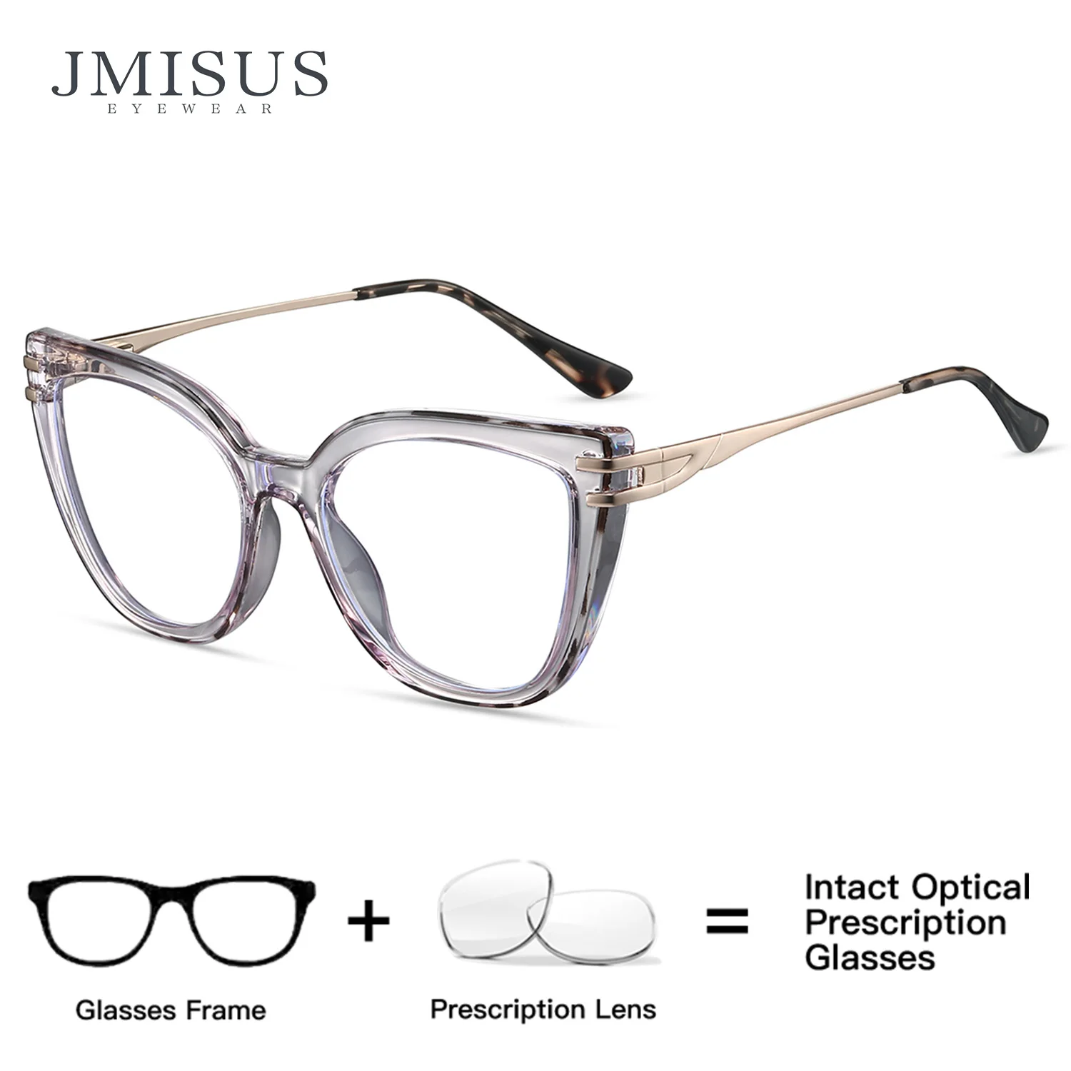 

Очки JMISUS ручной работы из ацетата с прогрессивными линзами, женские, классические, квадратные, с защитой от синего света, мультифокальные, по рецепту