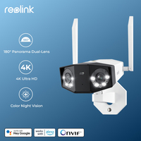 Reolink Dual Lens 4K 8MP WiFi Security Camera 5GHz/2.4GHz WiFi 180 Panorama Outdoor Smart Detection Home Video IP Camera