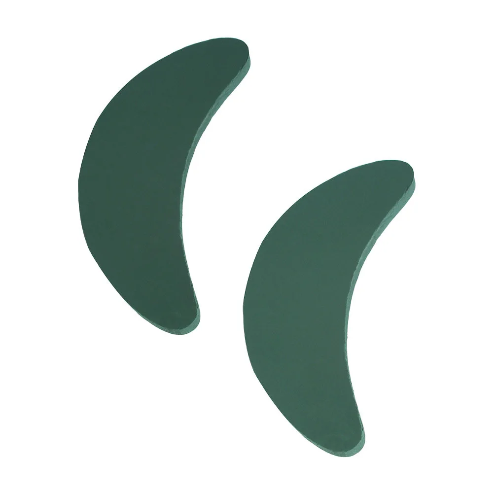 2 قطعة شكل القمر زهرة الطين امتصاص الماء قوي سهلة الاستخدام DIY بها بنفسك الزفاف زهرة قاعدة رومانسية حديقة أداة ديكور الزفاف #4