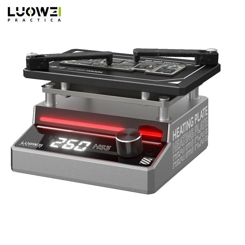 Luowei HS3 Universal Pre-Heating Platform For iPhone X-16Pro Max Motherboard Middle Frame Separation CPU Chip BGA Repair Station