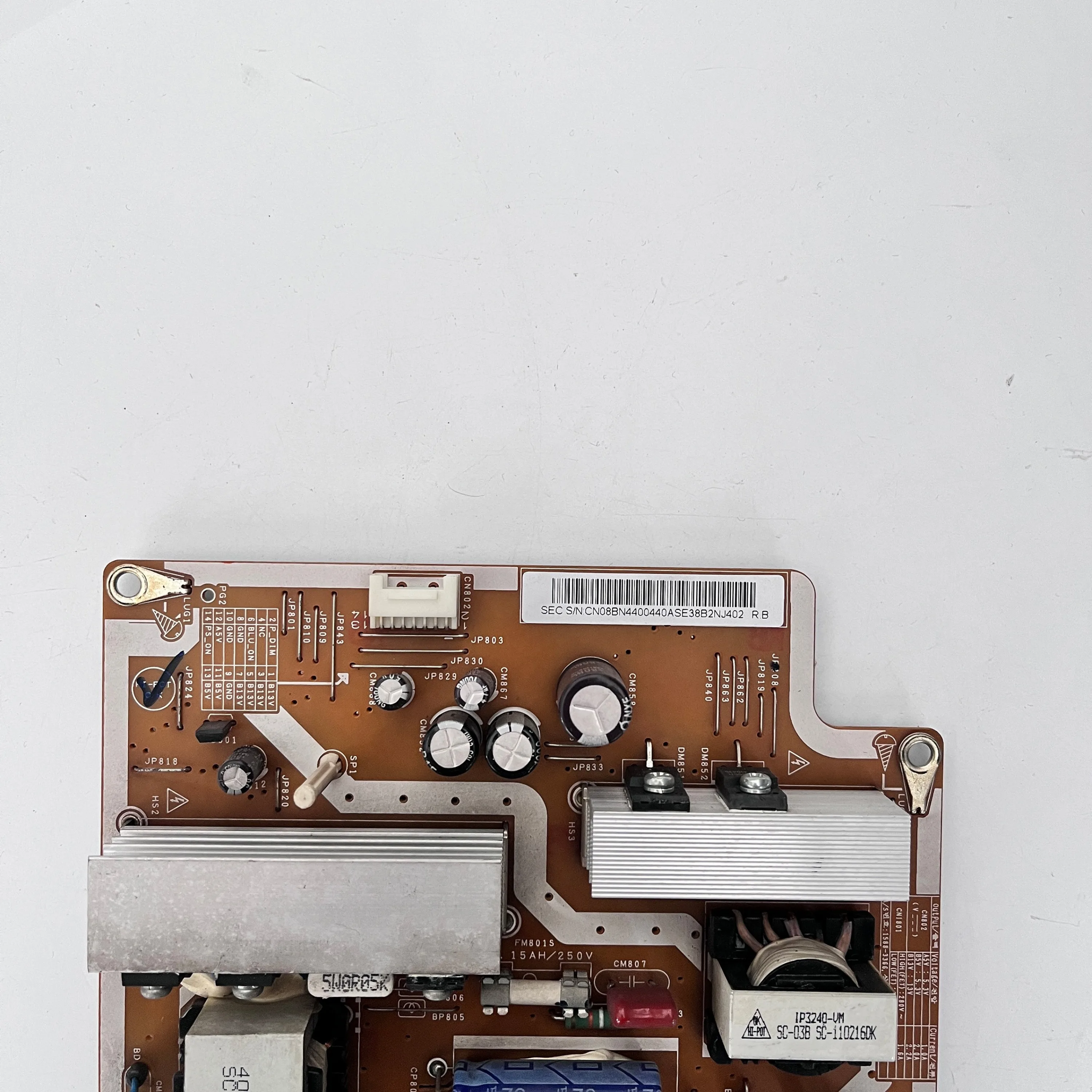 Original TV Power Supply Board, adequado para LN40D550K1FXZA, acessórios de TV, genuíno, original, BN44-00440A = BN44-00440C