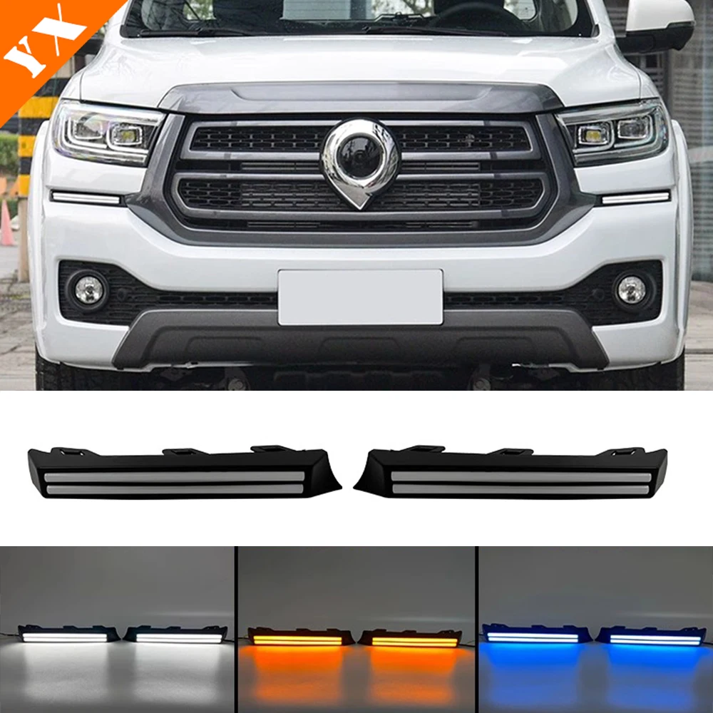 For poer great wall 2024 poer 2025 accessories Car LED Front Fog Light Modification,Car Replacement LED Front Fog Light