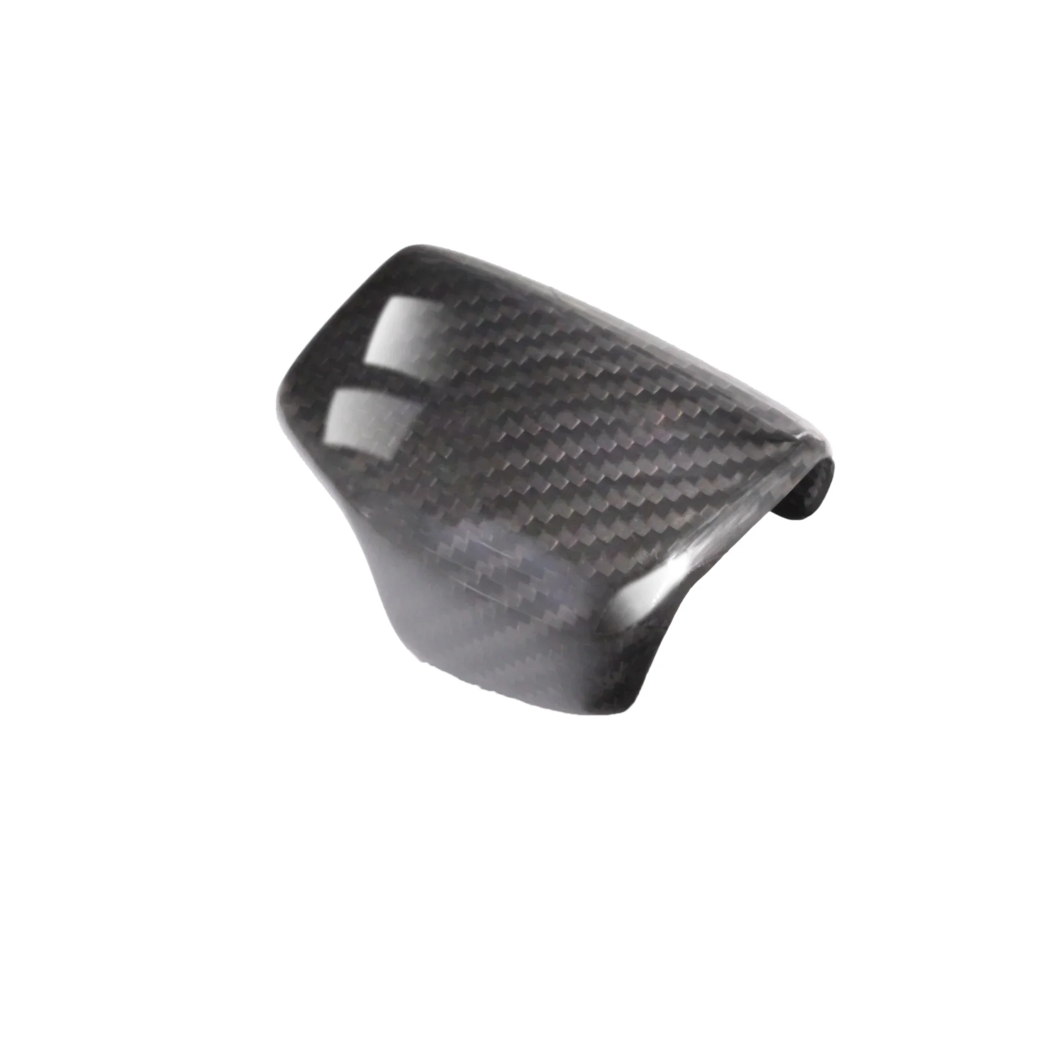 For Audi A4 B9 A5 Q5 Q7 Gear Shift Knob Cover Pure Carbon Fiber ES Car Interior Modified