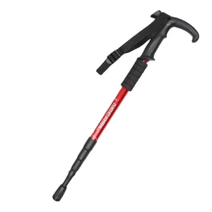 Anti-Chocn-Aluminium-Sticks, Teleskop-Trekkingkletterstangen, Ultraleiche, Wandern und Natur im Freien 12 Hauptverkaufsschockbäder - №11