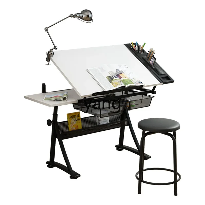 

ZL bevel lift painting drawing desk learning to write computer desk workbench