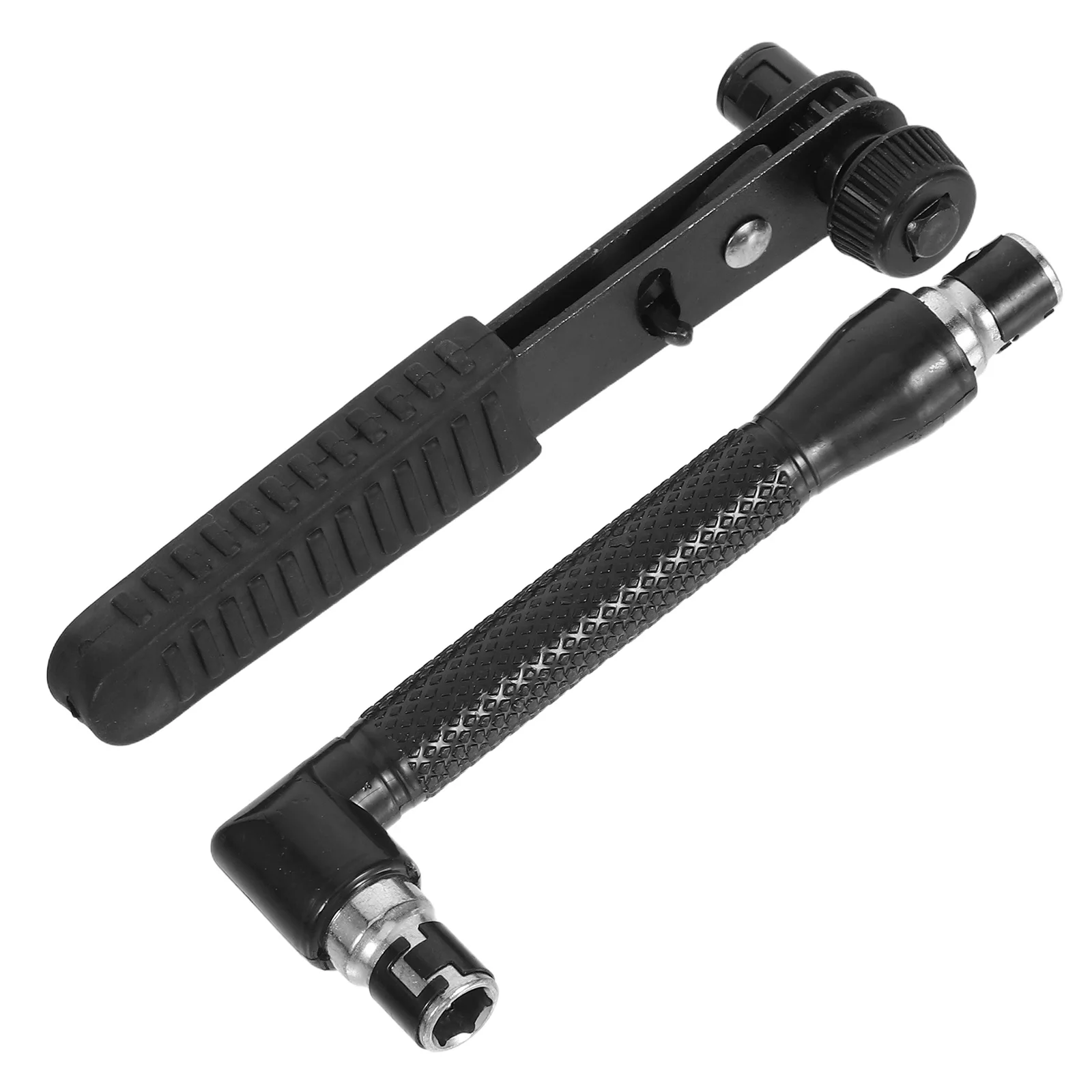 

Multifunctional Ratchet Wrench Set Steel Abs L-Shaped Socket Kit Compact Lightweight For Automotive Home Mechanical Repairs