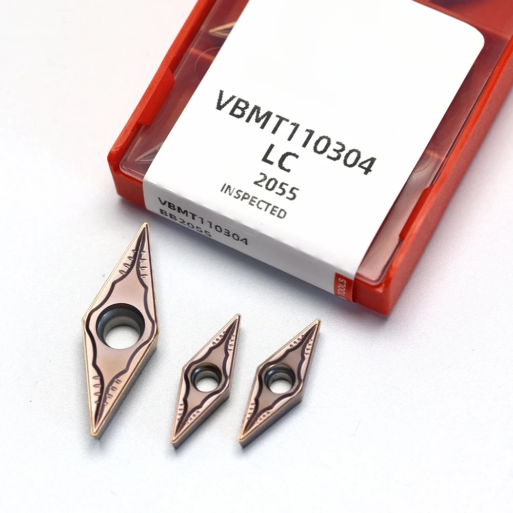 SIQI VCMT VBMT إدراج الصلبة كربيد CNC مخرطة أداة شفرة VCMT1604 VBMT1604 VCMT1103 للصلب سبائك الألومنيوم الفولاذ المقاوم للصدأ