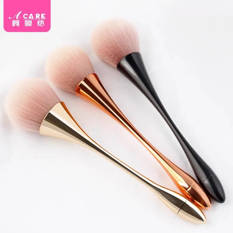 DX01/Powder brush/B1PQ0-Easy to Use Small Waist Large Fluffy Soft and Portable Makeup Brush Blush Loose Powder Brush