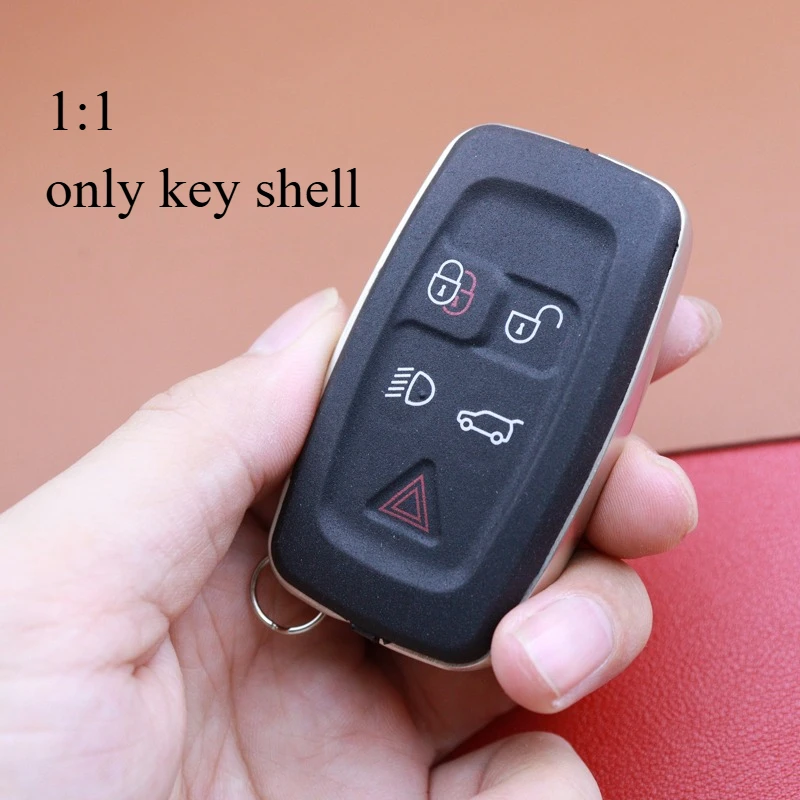 

5 Buttons Car Key Fob Shell Case Housing for Land Rover 2010 2011 2012 Range Rover Sport Lr4 Vogue Discovery 4 Sport Freelander