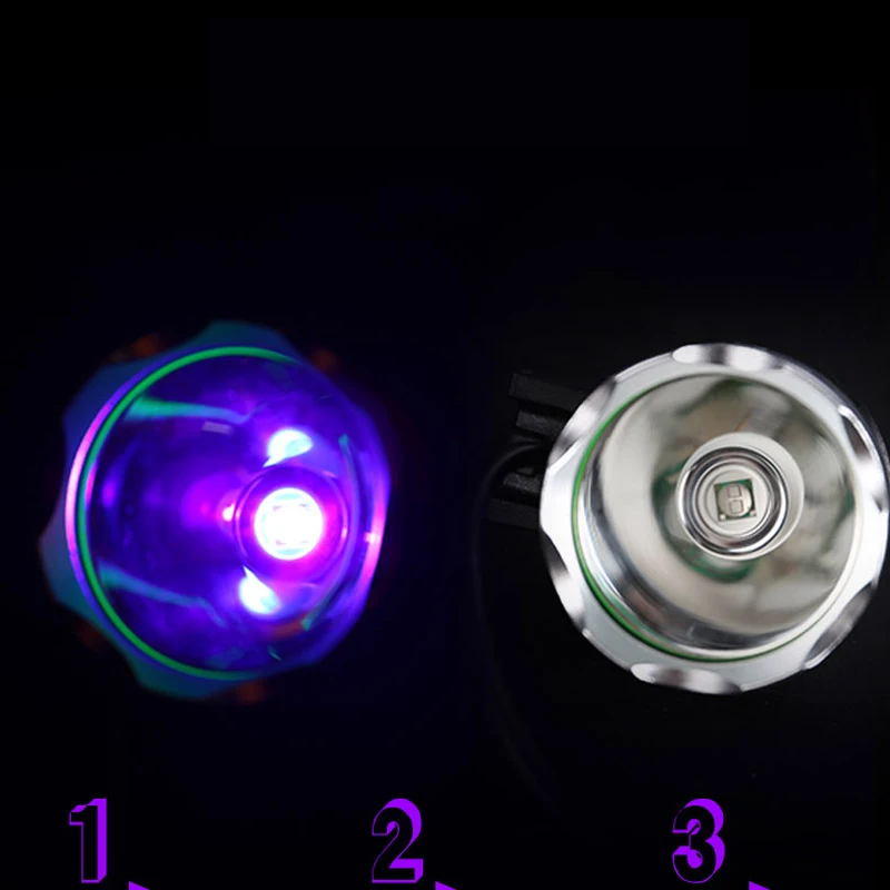 3 ingranaggi colla Verde led uv che cura lampada MECCANICO GH02 Doppio nucleo per la riparazione del telefono UV torcia elettrica mobile lampada