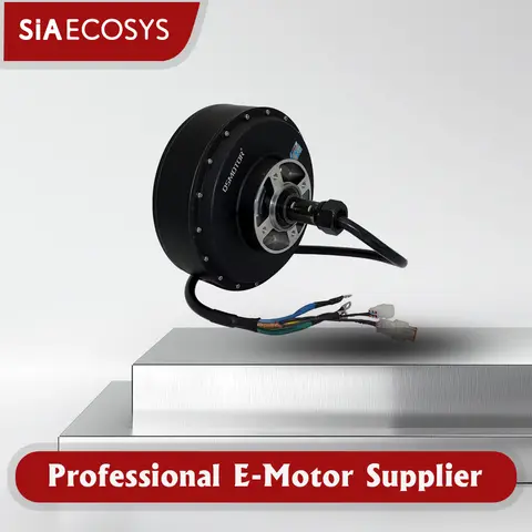 QSMOTOR 8000W QS273 V3 Brushless DC Gearless Electric Car In-Wheel Hub Motor 72V 96V 20kW 350N.m Peak Power for Automotive