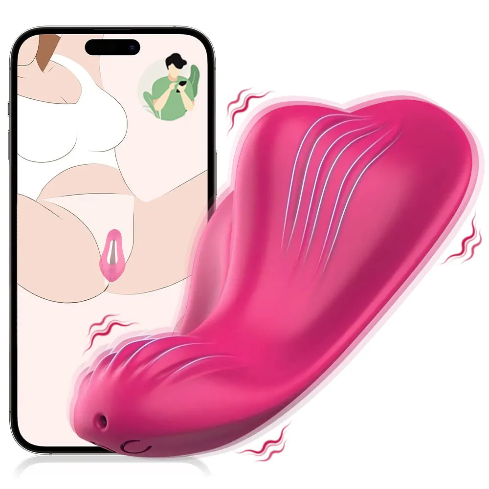 Vibratore indossabile APP per le donne Stimolatore del clitoride dell'uovo di controllo Bluetooth Indossare magnetico Masturbatore femminile vibrante Giocattoli del sesso Adulti