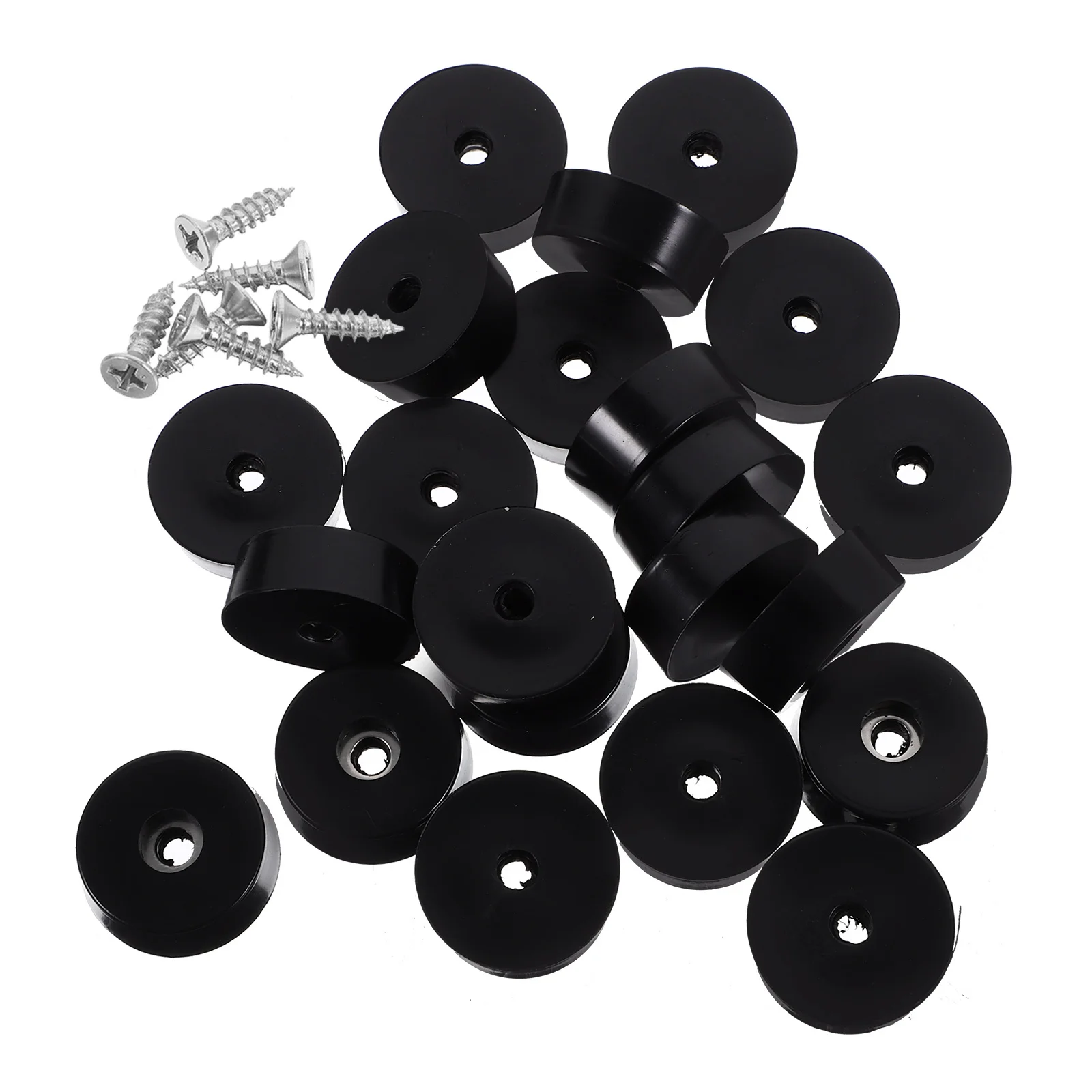 

100pcs Furniture Leveling Feet Rubber Pads Anti-Skid Table Leg Levelers For Chairs Tables Cutting Board Wear-Resistant Floor