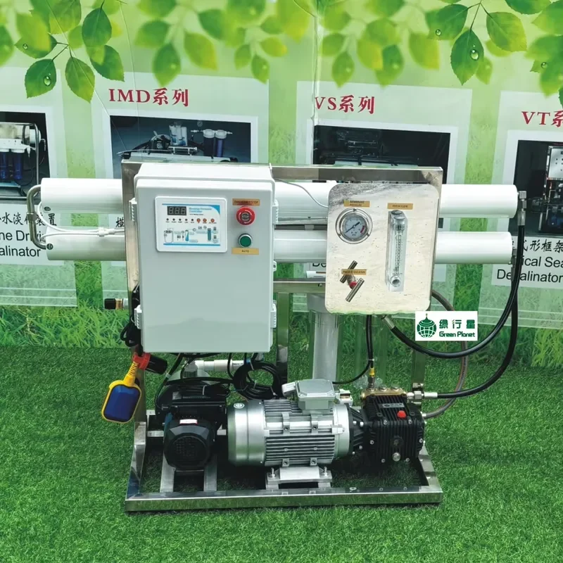 2M3/Day Solar DC12V 24V 48V 220V Watermaker Machine Portable Desalinator for Boat Ships Water Drinking