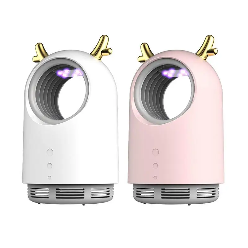 Electric Fly Trap Cartoon Fly Control Light Attractant Rechargeable Desktop Fly Lamp Zapper Professional Silent Fly Catch Light