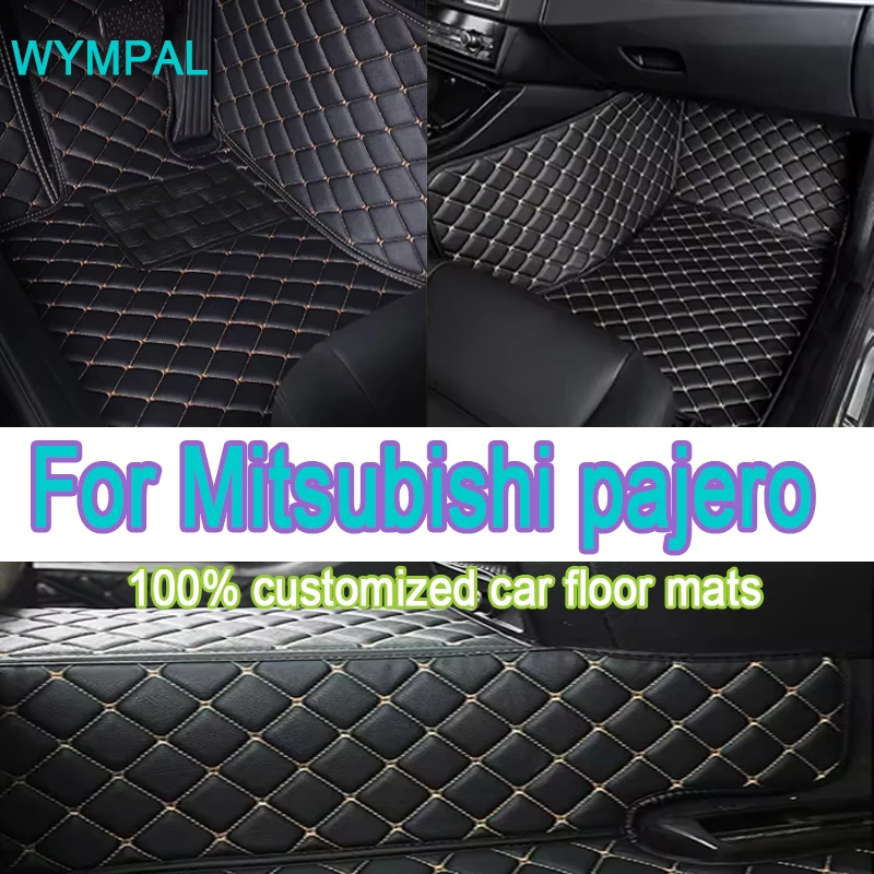 

Роскошные автомобильные коврики для Mitsubishi Pajero Sport 2011 2012 2013-2015, автомобильные подушечки для ног на заказ, автомобильный ковер, интерьер