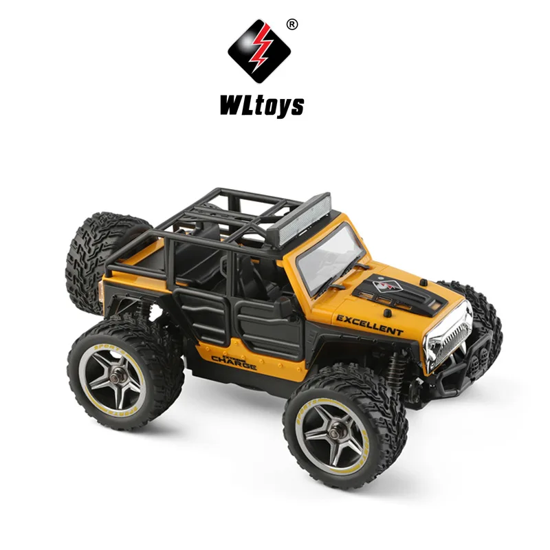 Weili 22201 1:22 Electric Two Wheel Drive Wrangler With Light Remote Control Off-road Drift Vehicle Model Toy