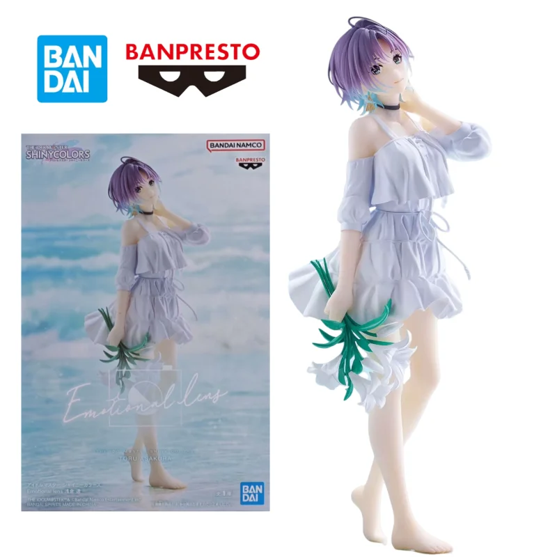 

В наличии оригинальные эмоциональные линзы BANDAI BANPRESTO THE IDOLM@STER SHINY COLORS Asakura Toru, аниме-фигурка, модель, коллекция подарков