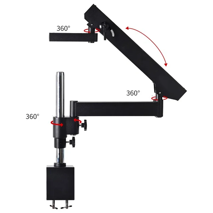 

2026 Best Seller 7X-45X Microscope With Stand Jewelry Tools Machine Portable Microscope Stand Microscope Arm Universal Support C