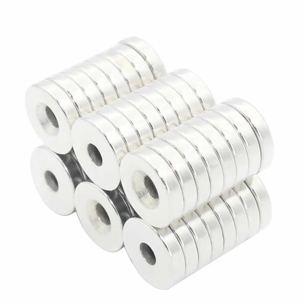 5/10/15/20/25Pcs 12x3-3 Neodymium Magnet 12mm x 3mm Hole 3mm N35 NdFeB Round Super Powerful Strong Permanent Magnetic imanes