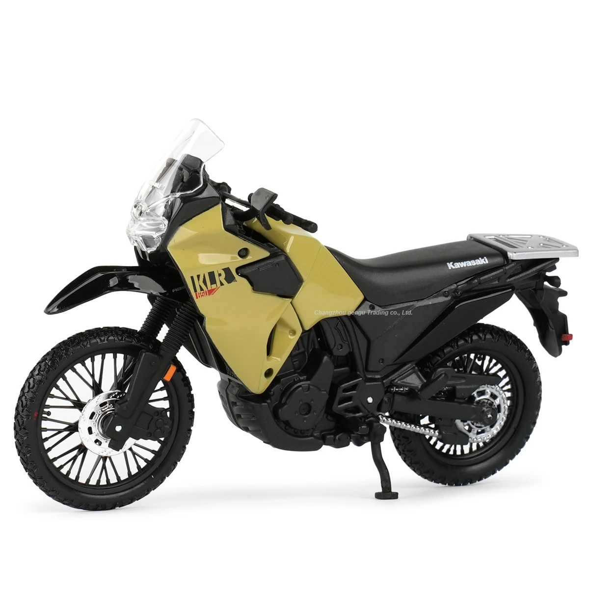 Maisto 1:18 Kawasaki KLR 650 Static Die Cast Vehicles Collectible Hobbies Motorcycle Model Toys