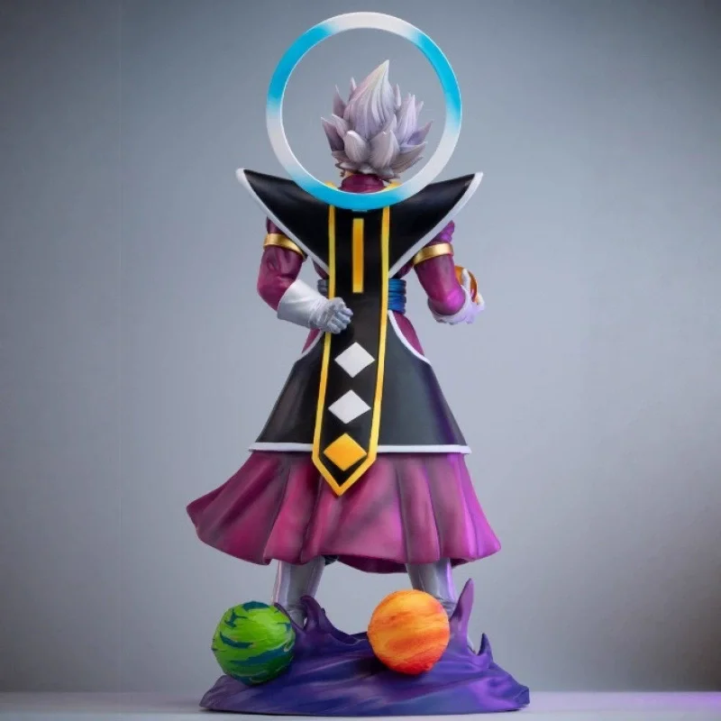 Dragon ball 37cm jt grand sacerdote vegeta montagem modelo kit figuras de ação gk estátua ornamento anime brinquedo decoração desktop menino presente