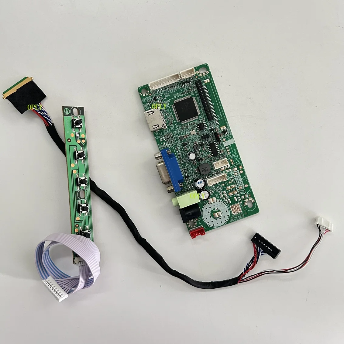 

Kit For B101AW06 B101AW06 V1 B101AW06 V3 HDMI-Compatible VGA LVDS 58C Controller Board 10.1" 40pins 1024x600 LCDDIY