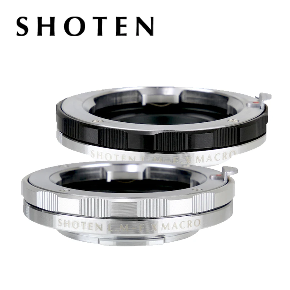 SHOTEN LM-FX M Adapter Macro Slive Black Lens Adapter Close Focus