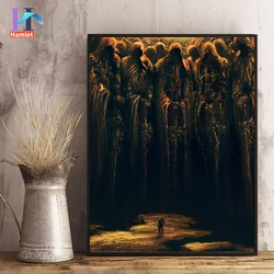 【Hamlet】Dystopian Dark Surreal Art Painting by Numbers Adults Painting by Numbers Oil Painting Make Your Own Paintings