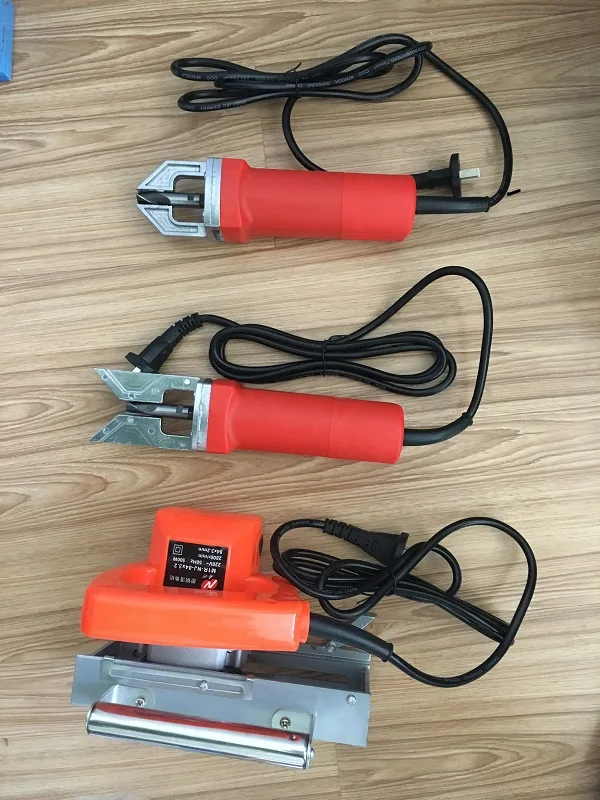 portable electric v-shape cleaning tools for upvc window making
