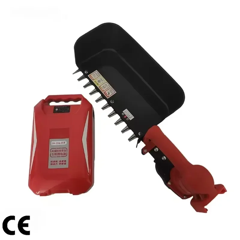 Professional 24V Plucker Machine Industrial Grade DIY Planting Equipment Lithium Battery Hedge Trimmer Leaf Picker