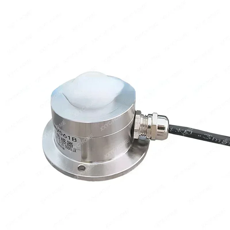 

SM9560B SM9561B industrial grade RS485 stainless steel illuminance sensor brightness detector transmitter probe