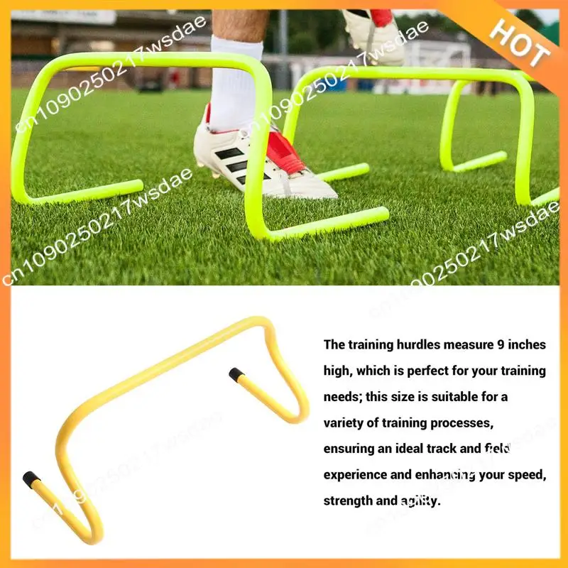 Hurdles de agilidad para entrenamiento de velocidad X08A, obstáculos de entrenamiento para atletas, obstáculos de entrenamiento confiables, obstáculos de entrenamiento de fútbol de 9 pulgadas