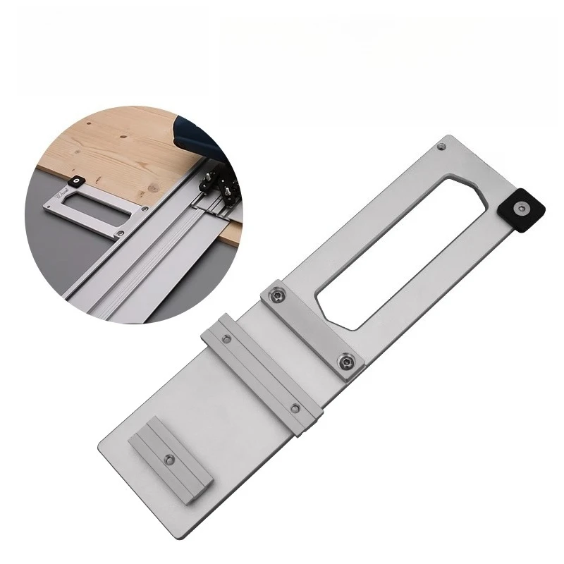 Marble machine electric circular saw guide rail right angle cutting accessories 90 degrees woodworking DIY Wu Xin