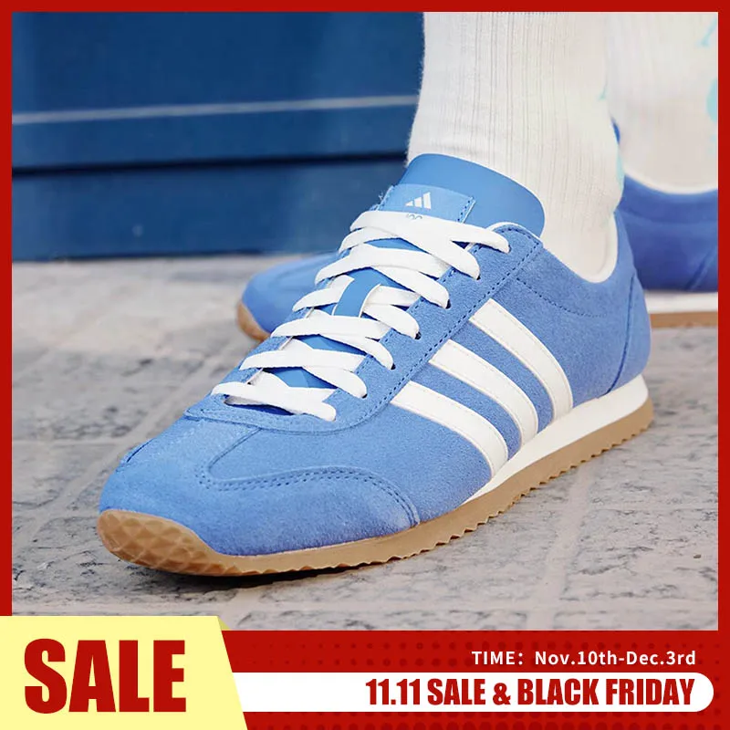 

Adidas оригинальные мужские и женские повседневные туфли в стиле ретро на тонкой подошве VS JOG 2.0 JS4444