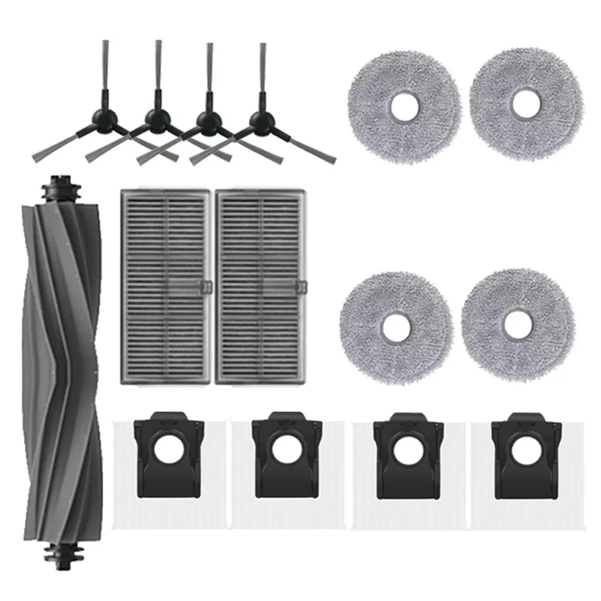 Для L10s Pro Ultra Heat, X30 Ultra, X30 Pro Аксессуары для пылесосов Основная боковая щетка Фильтр Швабра Мешок для пыли