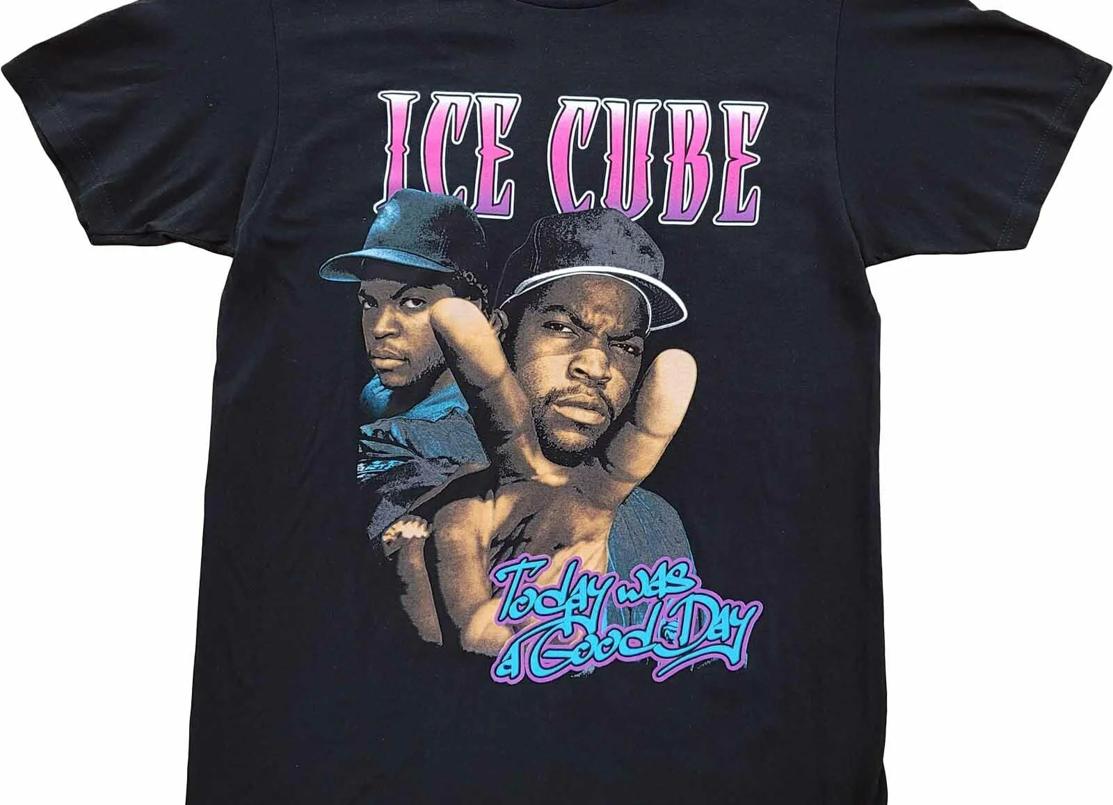 Ice Cube Today Was A Good Day Cotton Black All Size Unisex Classic Shirt LL071