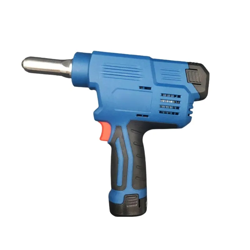 Rechargeable Electric Riveting Gun 12V/2.0AhLithium Battery Core Riveter Portable Riveting Tool