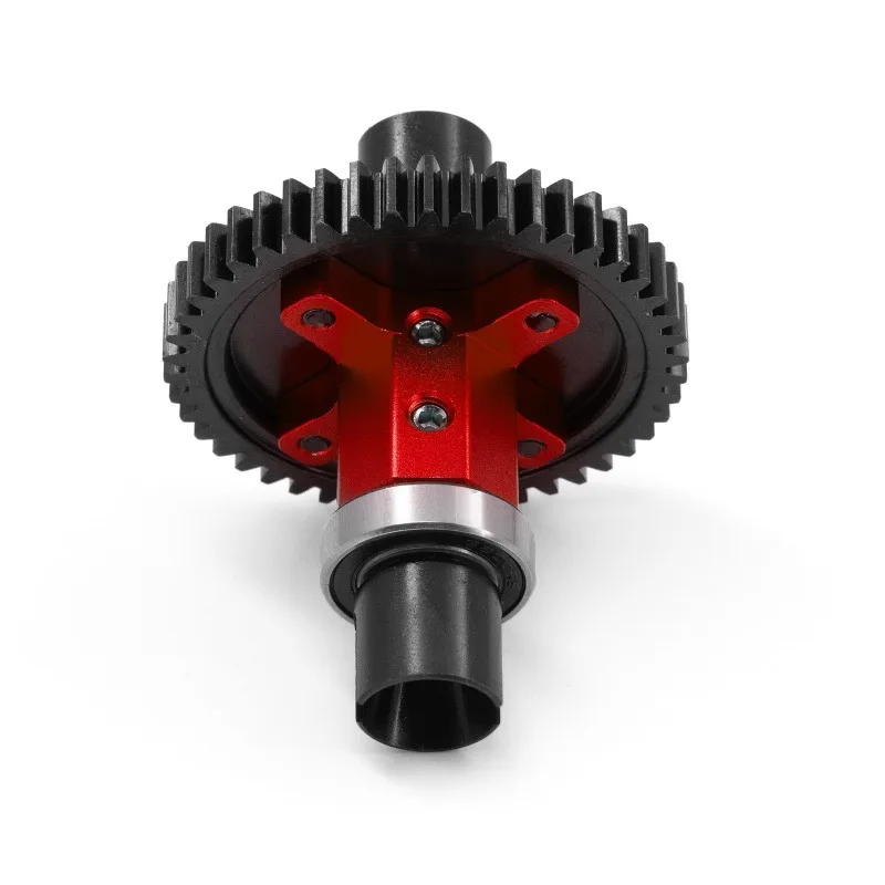 46T Spur Gear Assembled Center Diff Straight Shaft -W195 For RC 1/8 4WD Traxxas Sledge RC Car Upgrade Parts