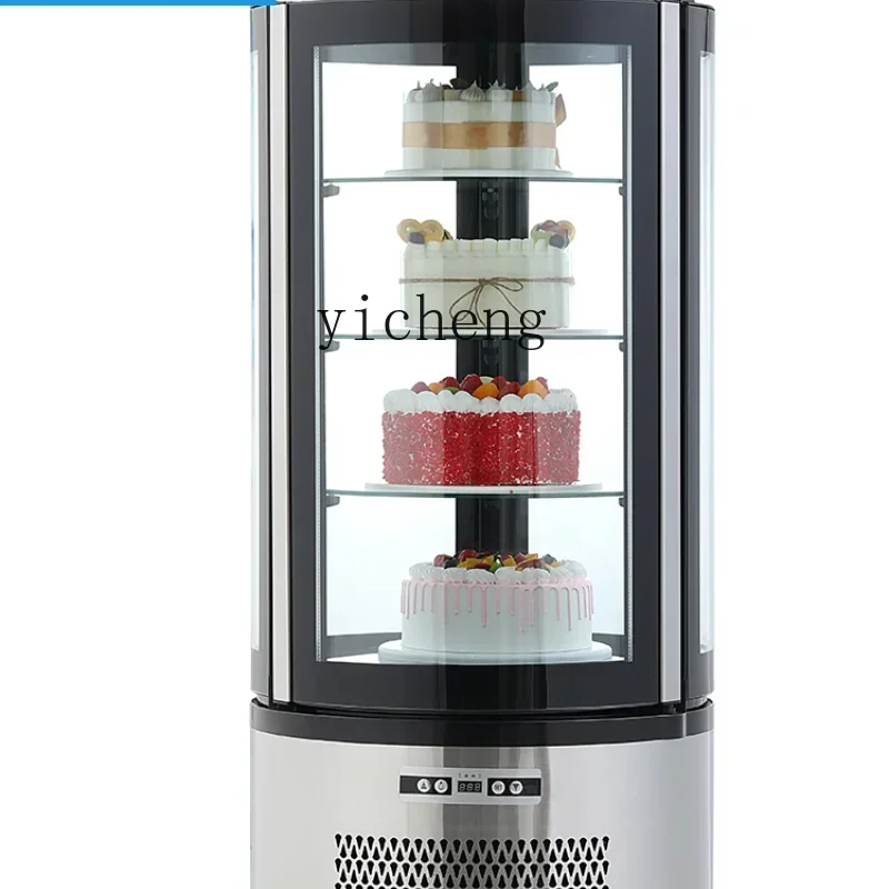 

Display Cabinet Commercial Refrigerated Cabinet Cake Counter Fresh-Keeping Vertical Dessert Cabinet