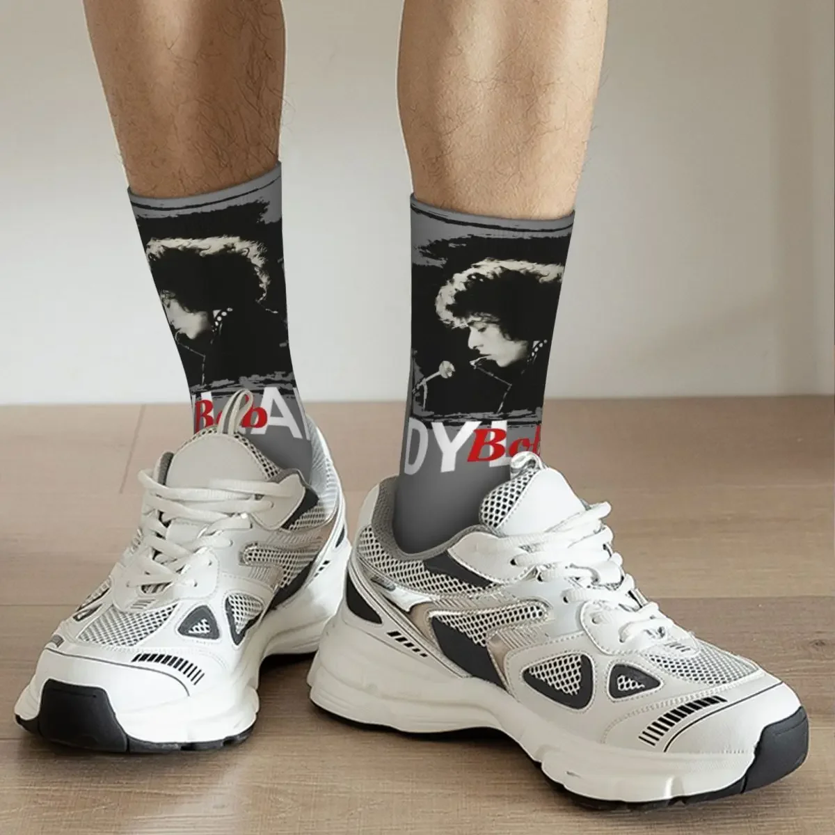 Frauen Bob Dylan berühmte Sänger Socken super weich lustig glücklich Jazz Musik Socken Hip Hop Mittel tubesocks beste Geschenk idee