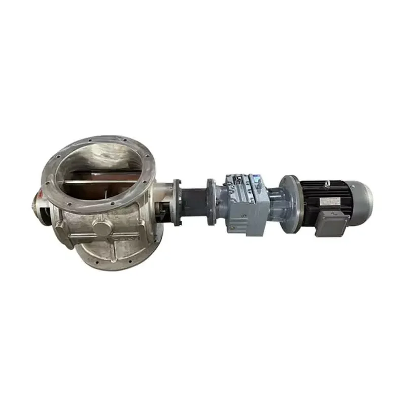 Changhong Xianglong BZGFWF-6L High Efficiency Electric Rotary Valve Control Normal Temperature Discharge DN200 Port AC