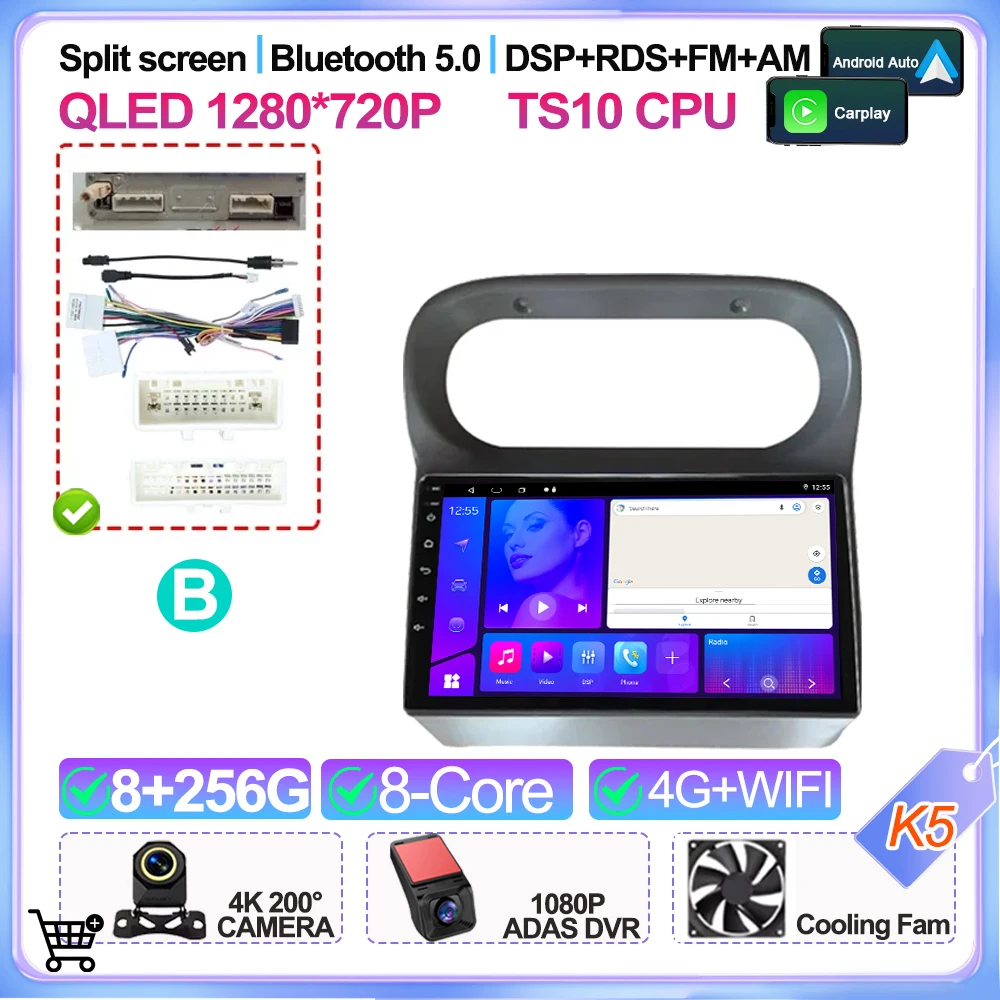 Autoradio Auto Android 16 Voor Renault Twingo 2005 2006 2007 2008 2009 2010 2012 2013 Multimedia Video Player Gps-navigatie 2din