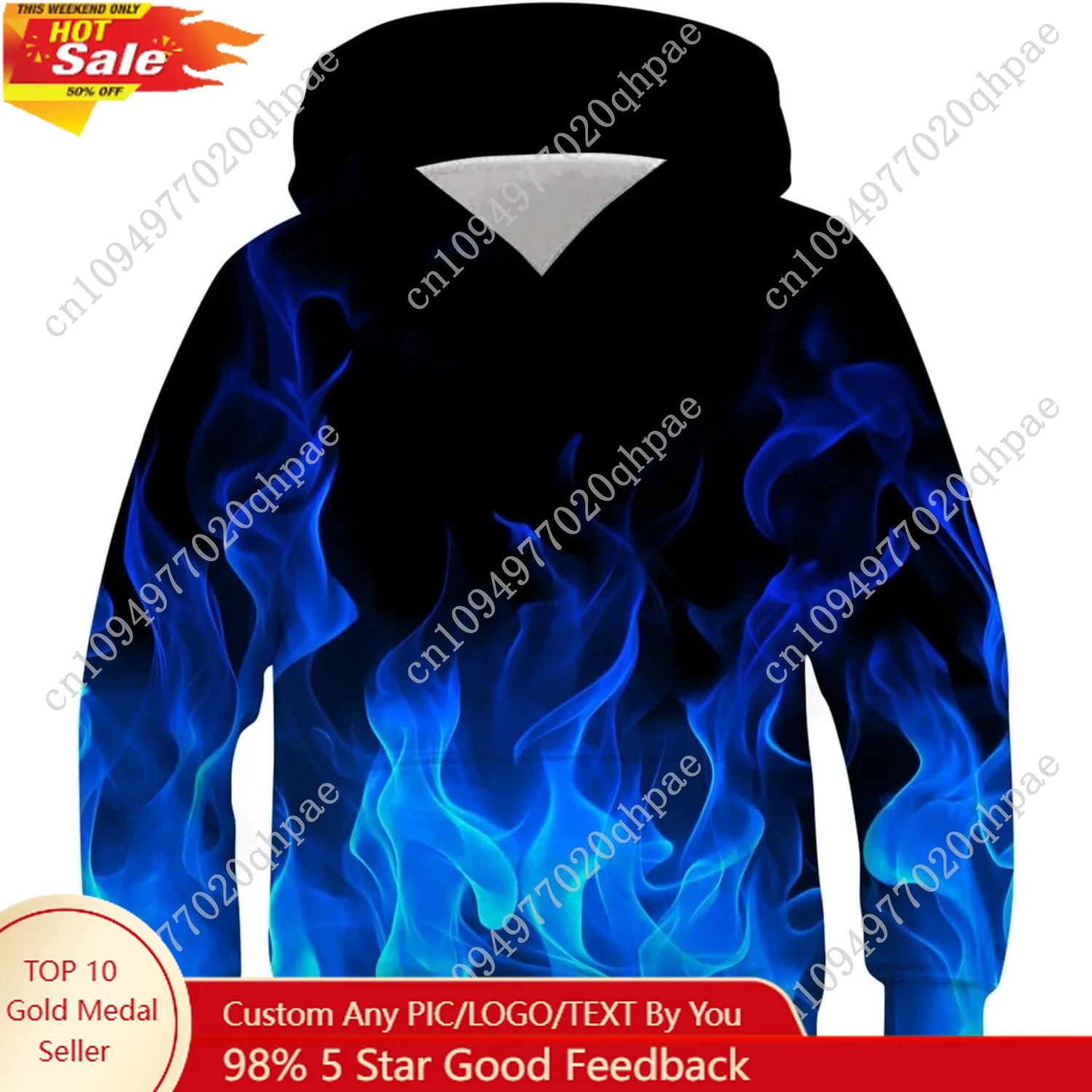 

TUONROAD Boys Girls Hoodies 3D Printed Cool Hooded Lightweight 6-16T Hooded Pullover Sweatshirt for Kids